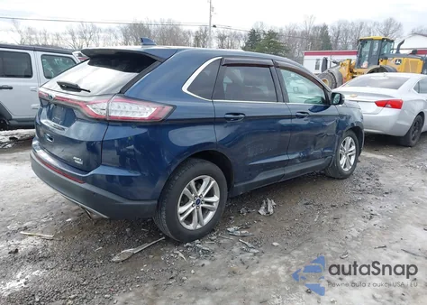 2017 Ford Edge Sel from USA, damaged, VIN 2FMPK4J96HBC53388